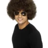 Perruque Afro Funky Marron
