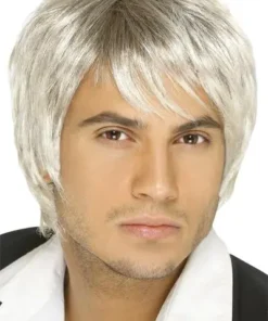 Perruque Année 70 Méchée Homme