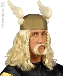 Perruque Et Moustache Gaulois Adulte