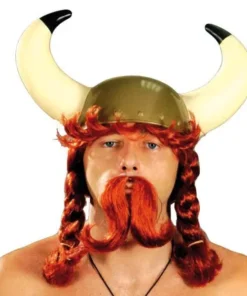 Perruque Gros Gaulois Roux