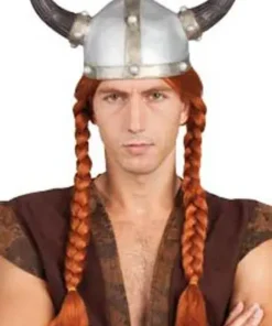 Perruque Guerrier Gaulois Longues Tresses