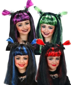 Perruque Halloween Fille