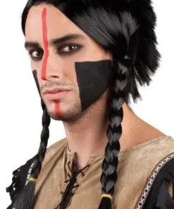 Perruque Indien Mohwak