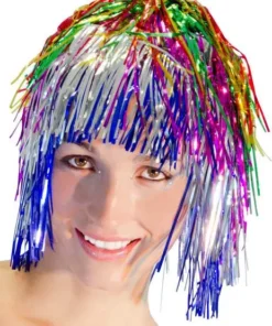 Perruque Métallisée Multicolore