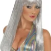 Perruque Paillette Argent