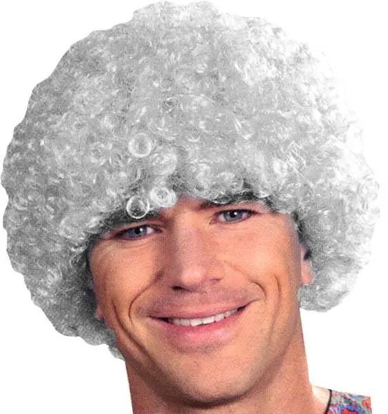 Perruque Pop Grise 1 Perruque Pop Grise