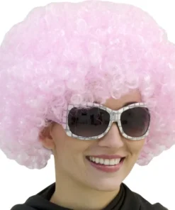 Perruque Pop Rose Super Luxe
