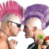 Perruque Punk Avec Crête