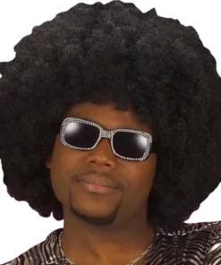 Perruque Super Afro Noire