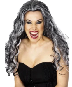 Perruque Sorcière Grise Adulte