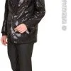 Veste Noir Paillettes