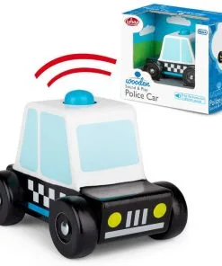 Voiture De Police En Bois Sonore TOBAR - Happy Fiesta Lyon
